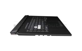 0KN1-8T2GE11 Original Asus Tastatur inkl. Topcase DE (deutsch) schwarz/transparent/schwarz mit Backlight