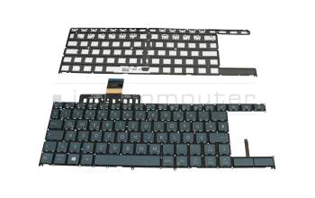 0KN1-A31GE13 Original Pega Tastatur DE (deutsch) anthrazit mit Backlight