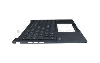 0KNB-290CGE00 Original Asus Tastatur inkl. Topcase DE (deutsch) blau/blau mit Backlight