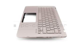 0KNB0-2626GE00 Original Asus Tastatur inkl. Topcase DE (deutsch) silber/rosé mit Backlight
