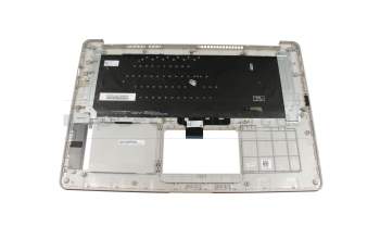 0KNB0-4626GE00 Original Asus Tastatur inkl. Topcase DE (deutsch) schwarz/silber mit Backlight