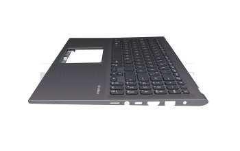 0KNB0-5120GE00 Original Asus Tastatur inkl. Topcase DE (deutsch) schwarz/grau