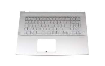 0KNB0-611AGE00 Original Asus Tastatur inkl. Topcase DE (deutsch) silber/silber