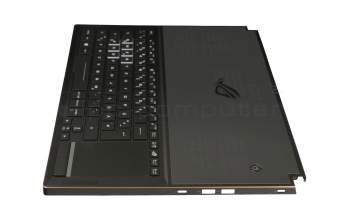 0KNB0-6617GE00 Original Asus Tastatur inkl. Topcase DE (deutsch) schwarz/schwarz mit Backlight