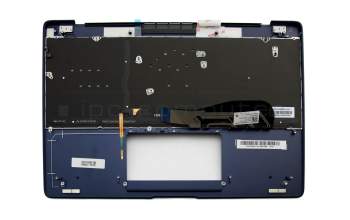 0KNB0-D604GE00 Original Asus Tastatur inkl. Topcase DE (deutsch) blau mit Backlight