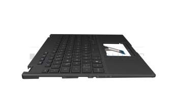 0KNR0-261GE00 Original Asus Tastatur inkl. Topcase DE (deutsch) schwarz/schwarz mit Backlight