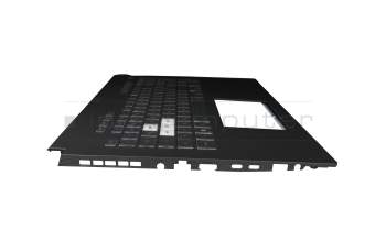 0KNR0-6910GE00 Original Asus Tastatur inkl. Topcase DE (deutsch) schwarz/transparent/schwarz mit Backlight