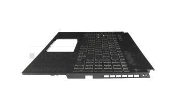 0KNR0-691HGE00 Original Asus Tastatur inkl. Topcase DE (deutsch) grau/grau mit Backlight
