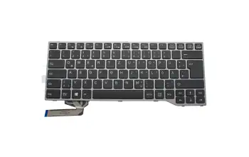 CP629211-XX Original Fujitsu Tastatur DE (deutsch) schwarz mit Backlight
