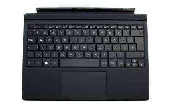 Tastatur inkl. Topcase DE (deutsch) schwarz/schwarz mit Backlight original für Asus Transformer 3 Pro T303UA Serie