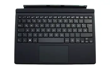 Tastatur inkl. Topcase DE (deutsch) schwarz/schwarz mit Backlight original für Asus Transformer 3 Pro T303UA
