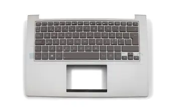 90R-NPO1K1M80Y Original Asus Tastatur inkl. Topcase NO (norwegisch) schwarz/silber mit Backlight