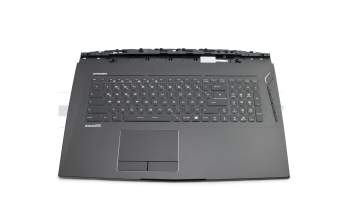 957-17A11E-C06 Original MSI Tastatur inkl. Topcase DE (deutsch) schwarz/schwarz mit Backlight