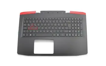 6B.GM1N2.011 Original Acer Tastatur inkl. Topcase DE (deutsch) schwarz/schwarz mit Backlight