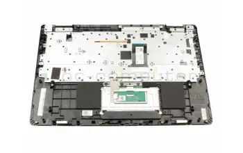 Tastatur inkl. Topcase DE (deutsch) schwarz/schwarz mit Backlight original für Acer Spin 1 (SP113-31)