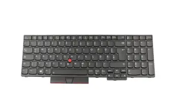 01YP692 Original Lenovo Tastatur DE (deutsch) schwarz mit Backlight und Mouse-Stick