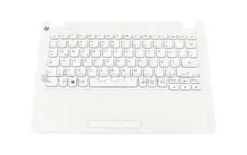 35042787 Original Medion Tastatur inkl. Topcase DE (deutsch) weiß/weiß
