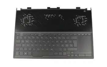 0KNR0-661DGE00 Original Asus Tastatur inkl. Topcase DE (deutsch) schwarz/schwarz mit Backlight