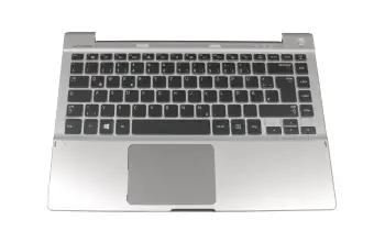 Tastatur inkl. Topcase DE (deutsch) schwarz/silber mit Backlight original für Samsung NP700Z3C