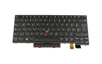 01HX431 Original Lenovo Tastatur DE (deutsch) schwarz mit Backlight und Mouse-Stick