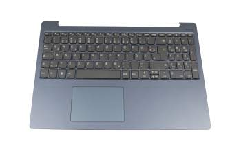 5CB0R07349 Original Lenovo Tastatur inkl. Topcase DE (deutsch) grau/blau