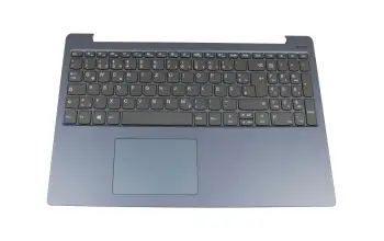 5CB0R07349 Lenovo Tastatur inkl. Topcase DE (deutsch) grau/blau