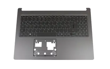 Tastatur inkl. Topcase DE (deutsch) schwarz/schwarz mit Backlight original f&uuml;r Acer Aspire 5 (A515-54)