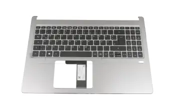Tastatur inkl. Topcase DE (deutsch) schwarz/silber mit Backlight original für Acer Swift 3 (SF315-52G)
