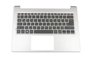 Tastatur inkl. Topcase DE (deutsch) schwarz/silber original für Acer Swift 1 (SF113-31)