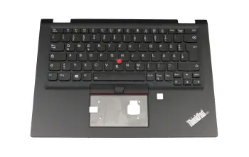 Tastatur inkl. Topcase DE (deutsch) schwarz/schwarz mit Backlight und Mouse-Stick original für Lenovo ThinkPad X390 Yoga (20NN)
