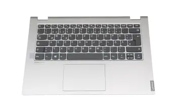 5CB0S17558 Original Lenovo Tastatur inkl. Topcase DE (deutsch) grau/silber ohne Hintergrundbeleuchtung