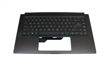 957-16S31E-C07 Original MSI Tastatur inkl. Topcase DE (deutsch) grau/grau mit Backlight
