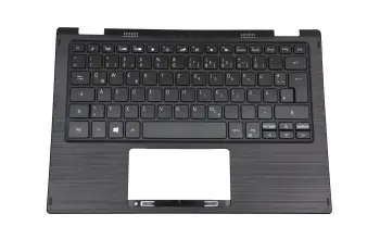 Tastatur inkl. Topcase DE (deutsch) schwarz/schwarz original für Acer Spin 1 (SP111-33)