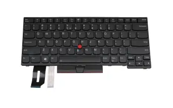 Tastatur US (englisch) schwarz mit Backlight und Mouse-Stick original für Lenovo ThinkPad T14 Gen 2 (20W0/20W1)