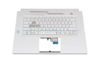 90NR0653-R31GE0 Original Asus Tastatur inkl. Topcase DE (deutsch) weiß/weiß mit Backlight