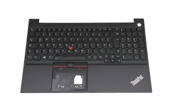 5M11A36302 Original Lenovo Tastatur inkl. Topcase DE (deutsch) schwarz/schwarz mit Backlight und Mouse-Stick