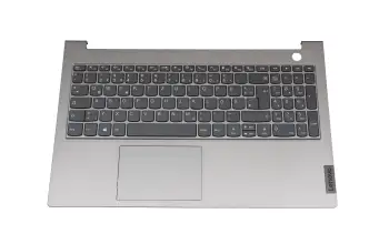 5CB1B35072 Original Lenovo Tastatur inkl. Topcase DE (deutsch) dunkelgrau/grau