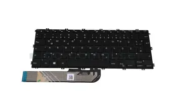 JWPXC Original Dell Tastatur DE (deutsch) schwarz mit Backlight