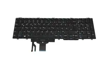 H87NF Original Dell Tastatur DE (deutsch) schwarz mit Mouse-Stick