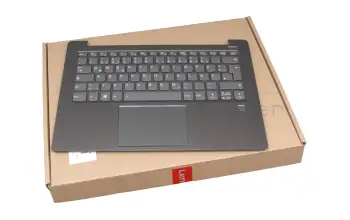 5CB0R11734 Original Lenovo Tastatur inkl. Topcase DE (deutsch) mit Backlight (fingerprint)