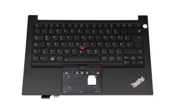 5M11A35081 Original Lenovo Tastatur inkl. Topcase DE (deutsch) schwarz/schwarz mit Backlight und Mouse-Stick