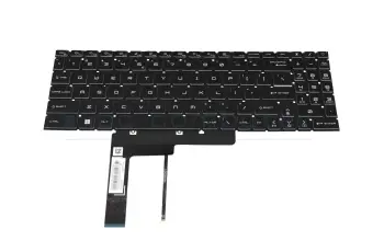 S1N-3EUS2W2-SA0 Original MSI Tastatur US (englisch) schwarz mit Backlight