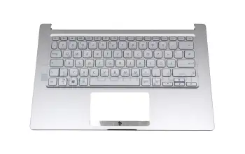 90NB0LP2-R31GE2 Original Asus Tastatur inkl. Topcase DE (deutsch) silber/silber mit Backlight