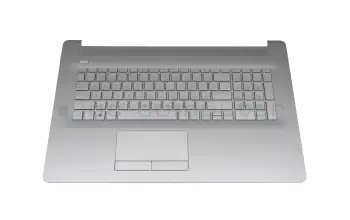 Power4Laptops Ersatz-Tastatur Für HP Pavilion DV7-1115EB - Deutsche Tastaturbelegung, Silber, Einfach Zu Installieren
