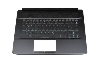 6B.Q50N1.009 Original Acer Tastatur inkl. Topcase DE (deutsch) schwarz/transparent/schwarz mit Backlight
