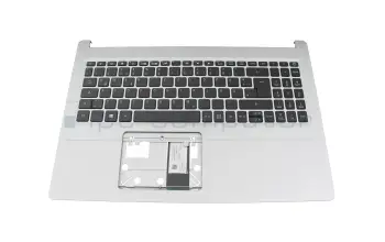 6B.HSNN7.011 Original Acer Tastatur inkl. Topcase DE (deutsch) schwarz/silber