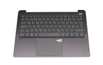 5CB1C04901 Original Lenovo Tastatur inkl. Topcase DE (deutsch) grau/grau mit Backlight
