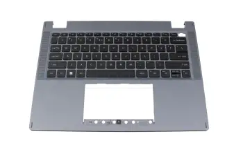 6B.VUNN7.030 Original Acer Tastatur inkl. Topcase US (englisch) schwarz/blau mit Backlight