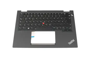 5M11C18752 Original Lenovo Tastatur inkl. Topcase DE (deutsch) schwarz/grau mit Backlight und Mouse-Stick (no WWAN)