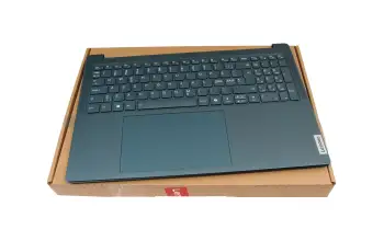 5CB1N62269 Original Lenovo Tastatur inkl. Topcase ND (nordic) blau/blau mit Backlight